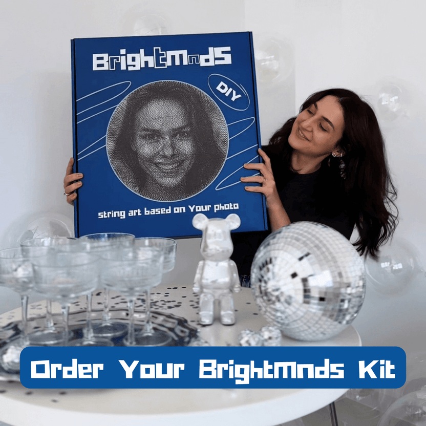 BRIGHTMNDS Specializes In AI powered String Art Kits Brightmnds specializes in ai powered string art kits